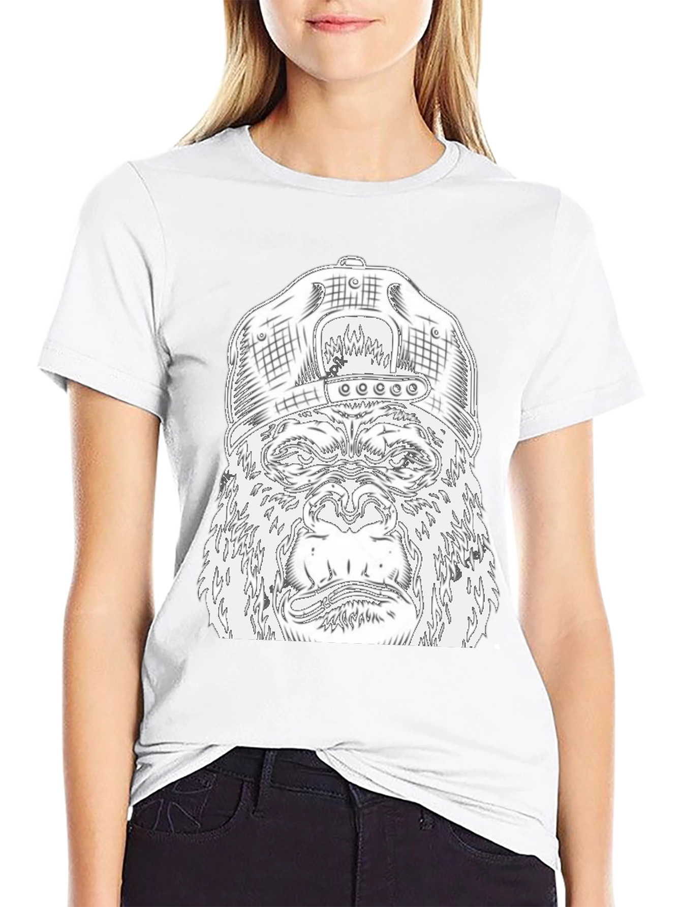 Graphic Gorilla T-Shirt - Cool Streetwear Style