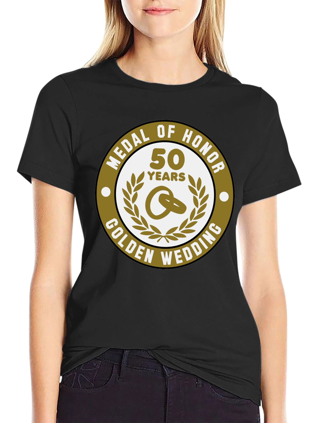 50th Golden Wedding Anniversary Medal of Honor T-Shirt