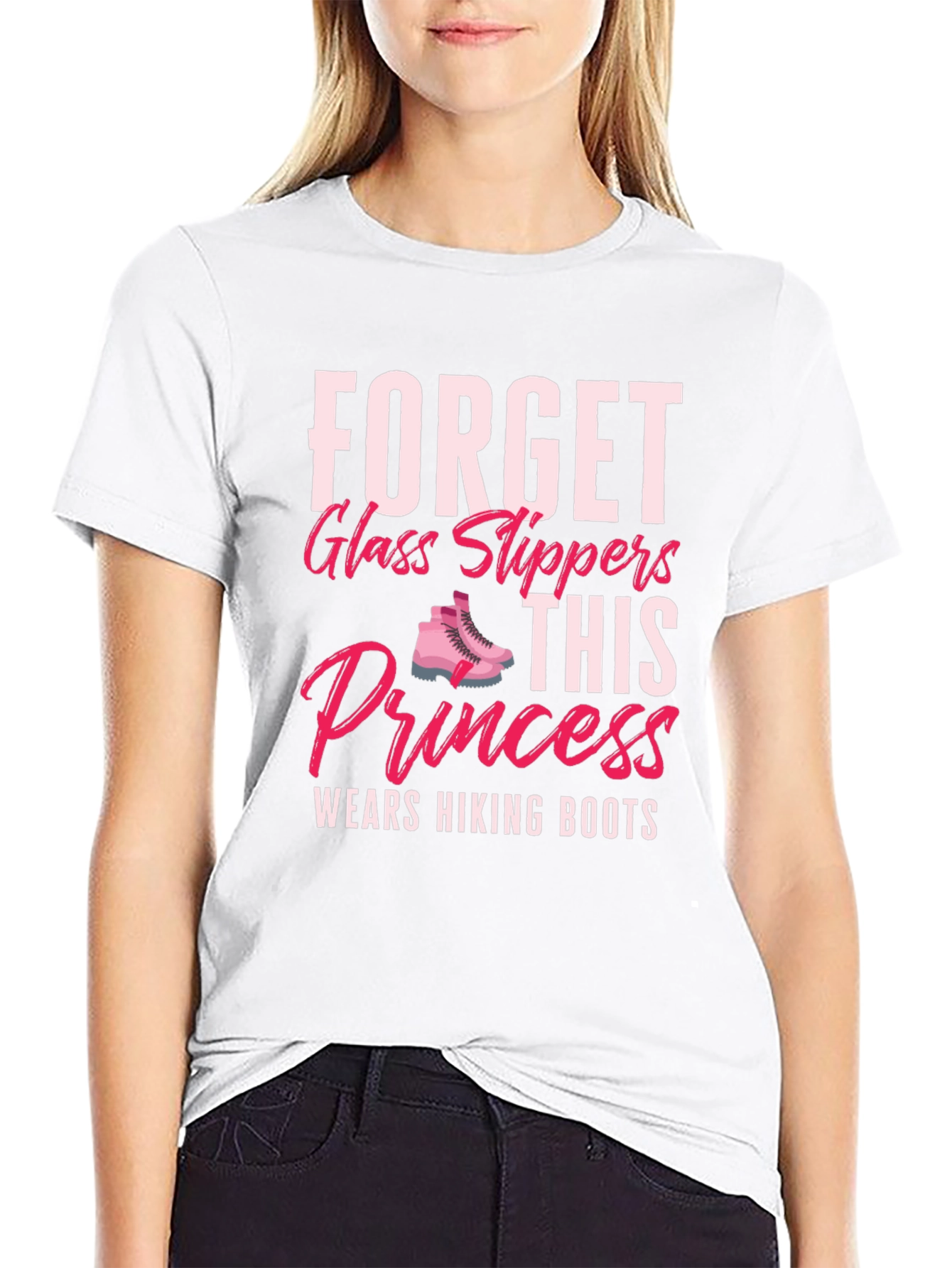 Hiking Princess T-Shirt - Forget Glass Slippers!
