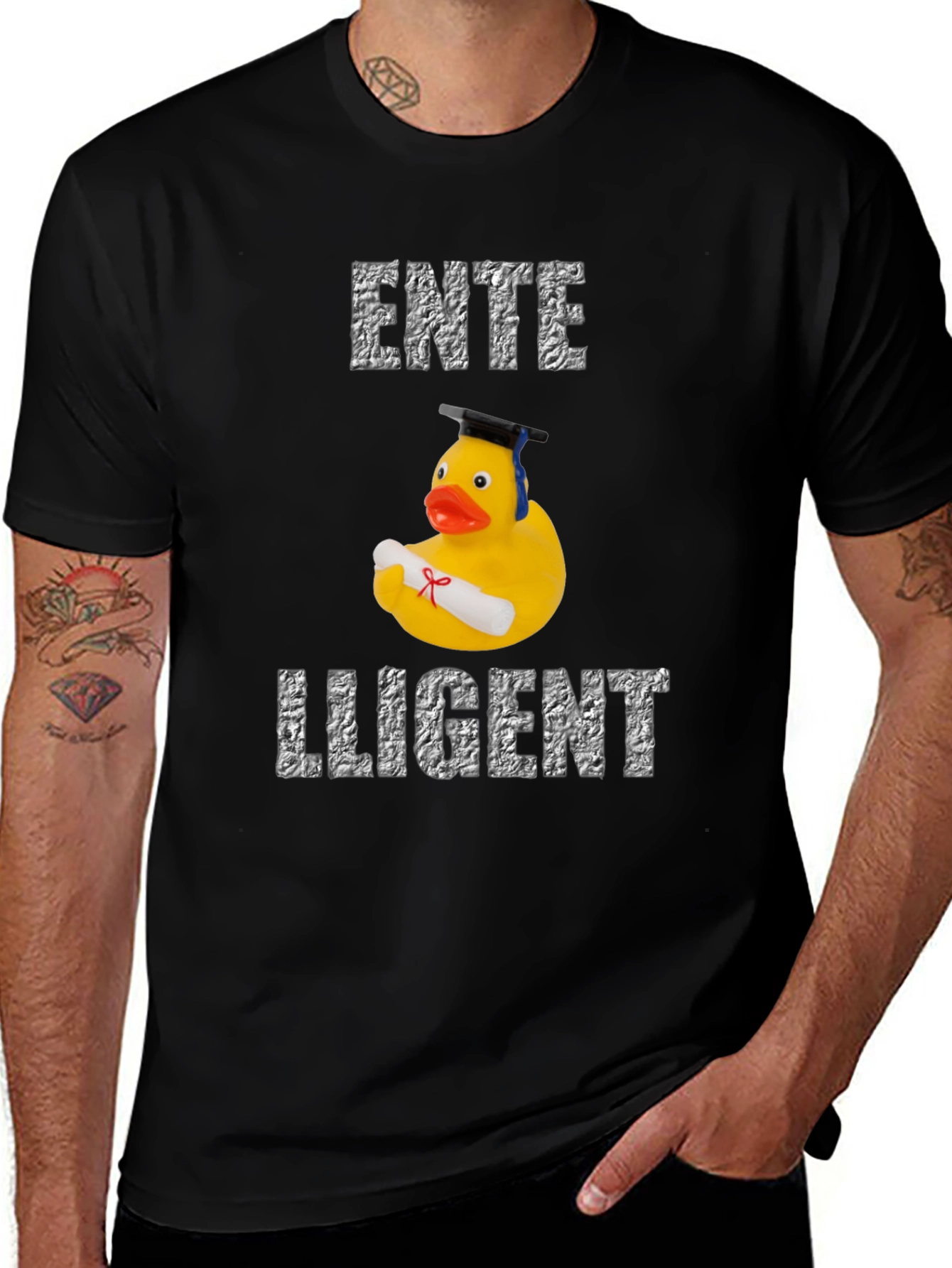 Ente Lligent T-Shirt Graduate Duck