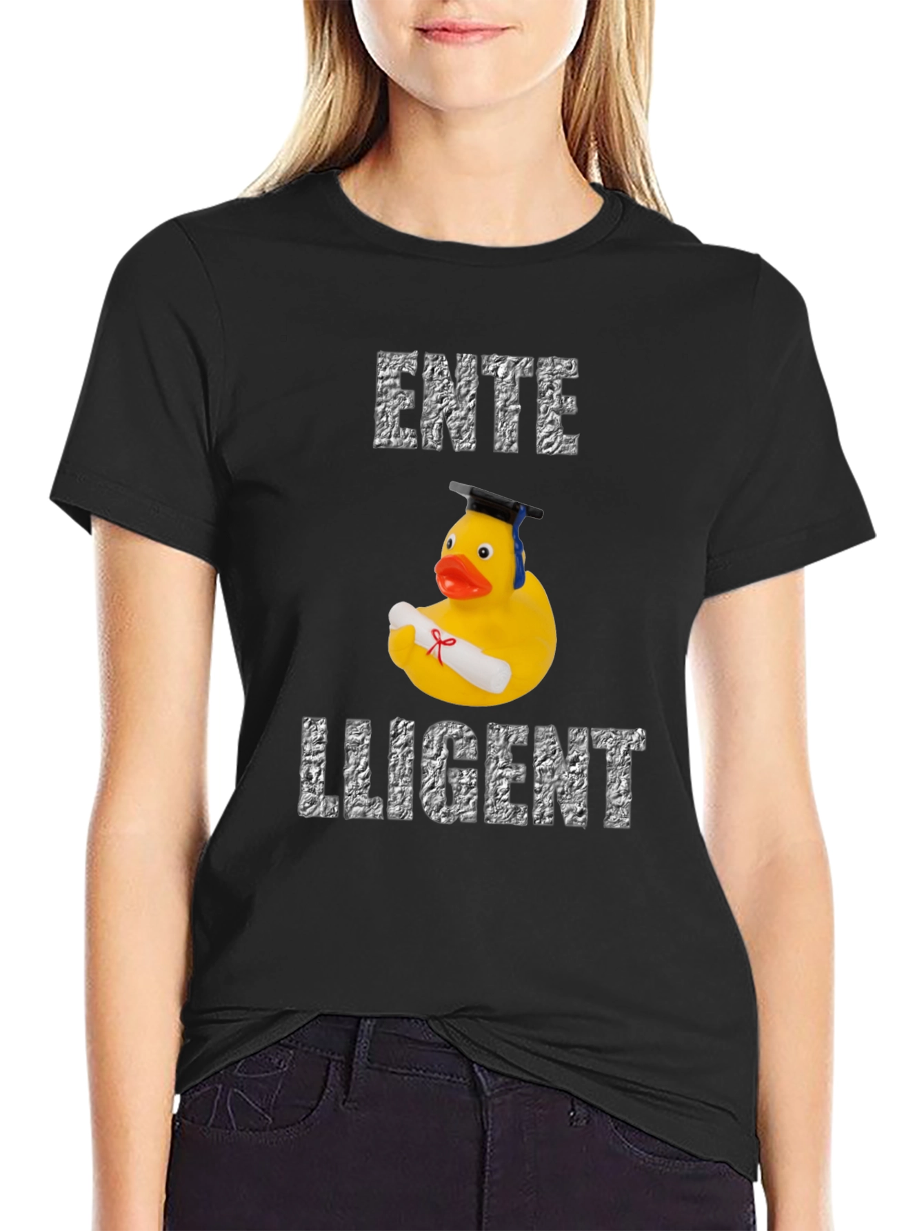 Ente Lligent T-Shirt Graduate Duck