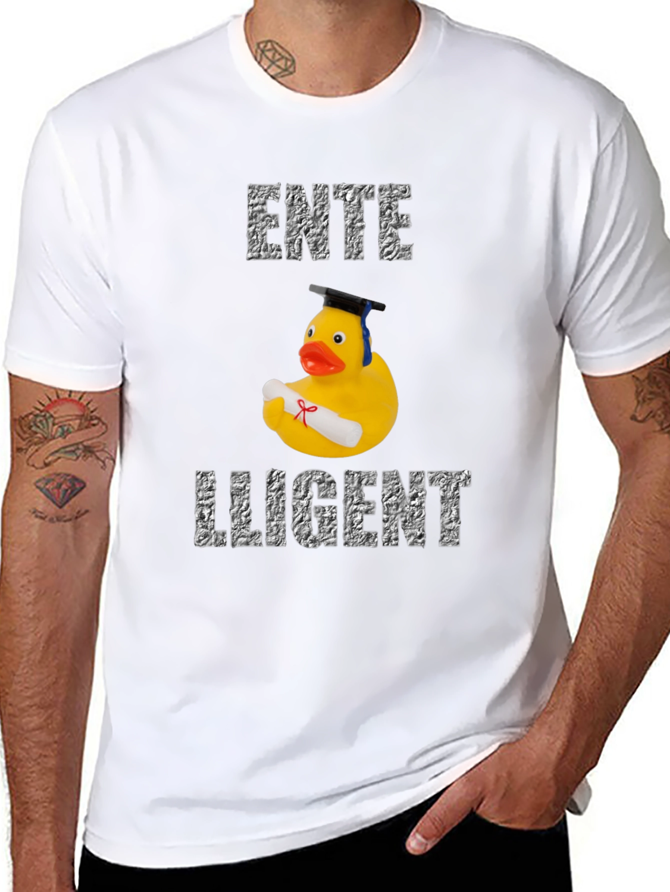 Ente Lligent T-Shirt Graduate Duck