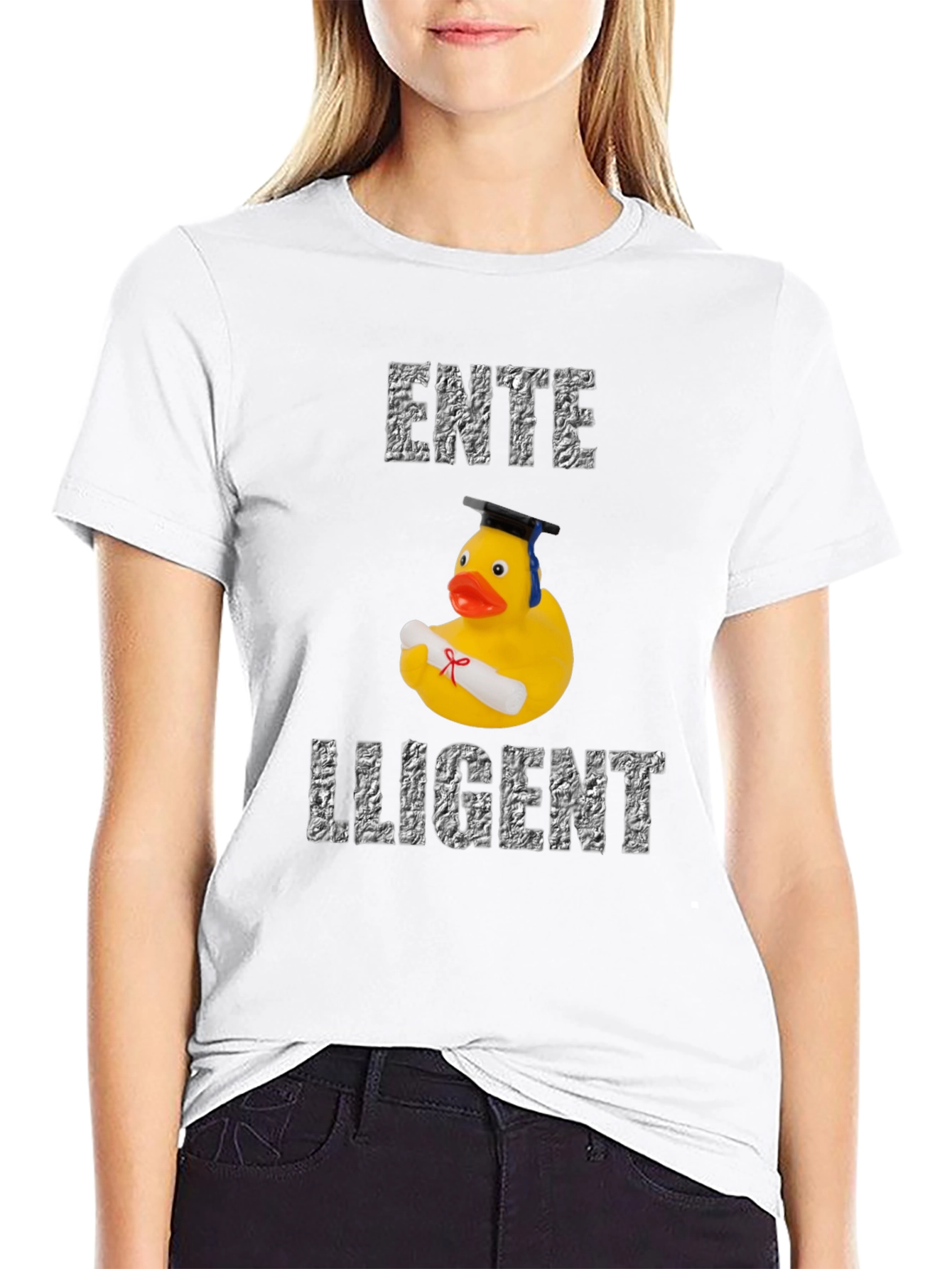 Ente Lligent T-Shirt Graduate Duck