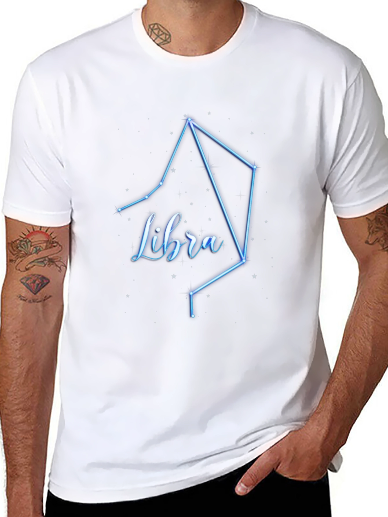 Libra Zodiac Sign Constellation T-Shirt