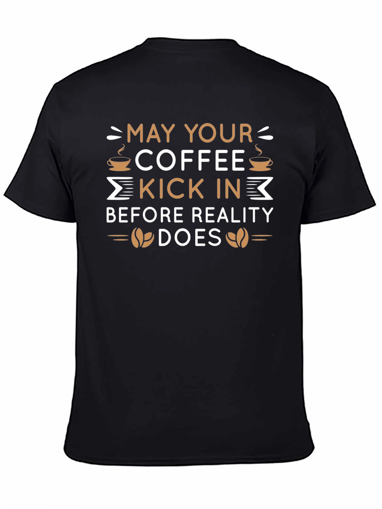 Coffee Kick In Graphic T-Shirt