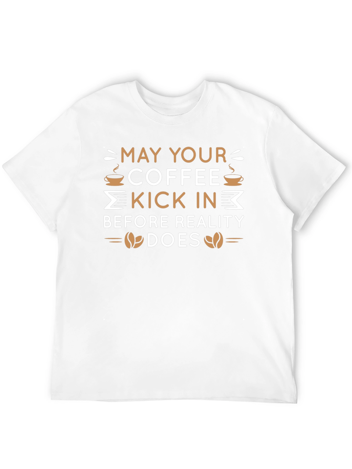 Coffee Kick In Graphic T-Shirt