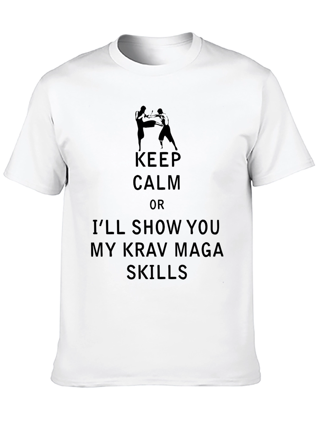 Keep Calm Krav Maga Skills Graphic Tee