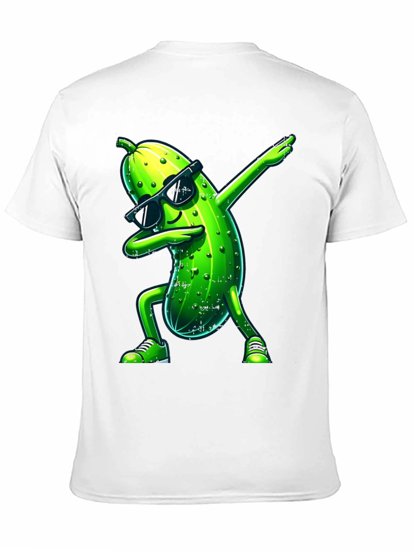 Dabbing Pickle Graphic Tee - Cool & Funny