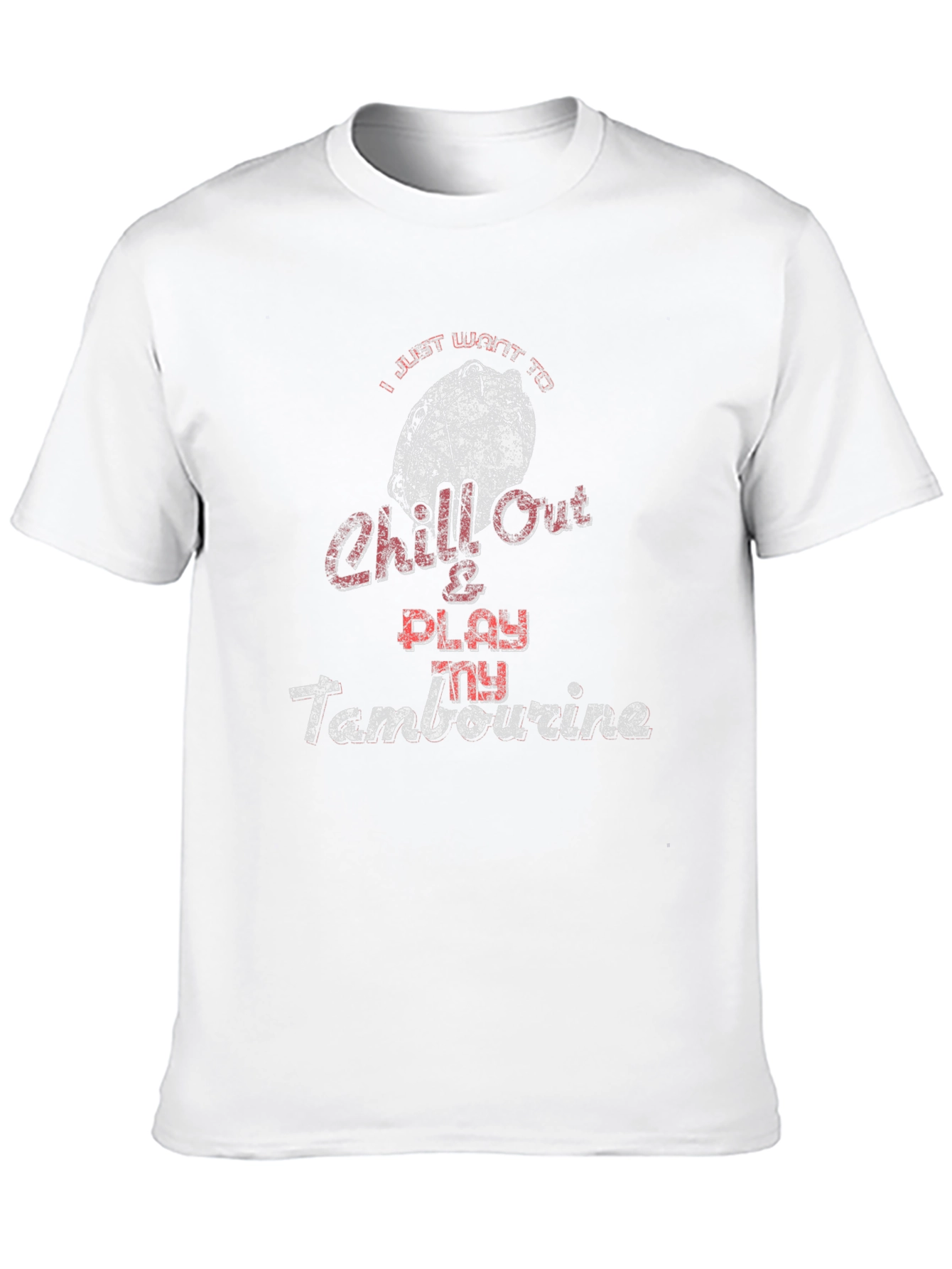 Chill Out Tambourine Graphic T-Shirt