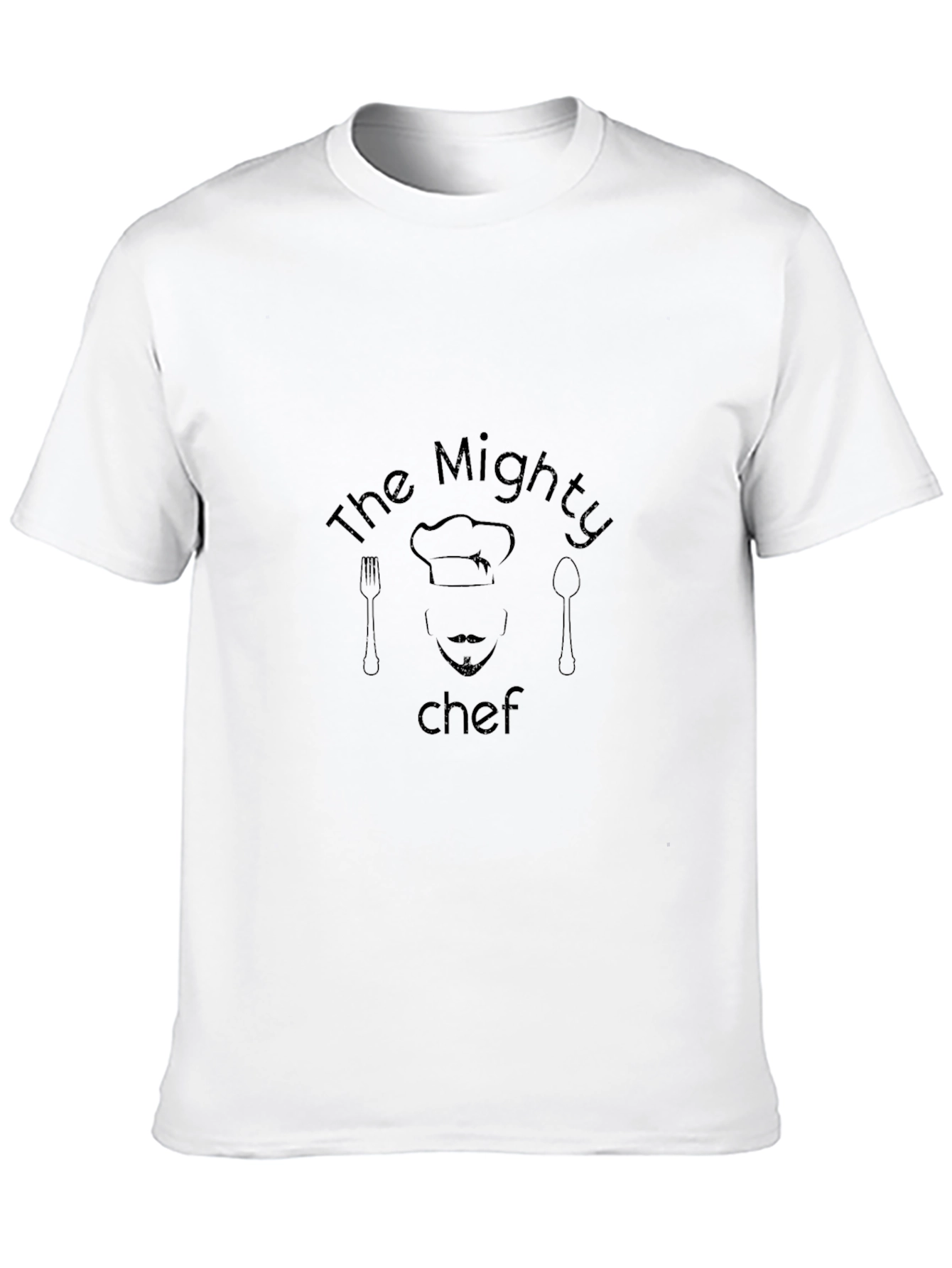 The Mighty Chef T-Shirt - Black Graphic Tee