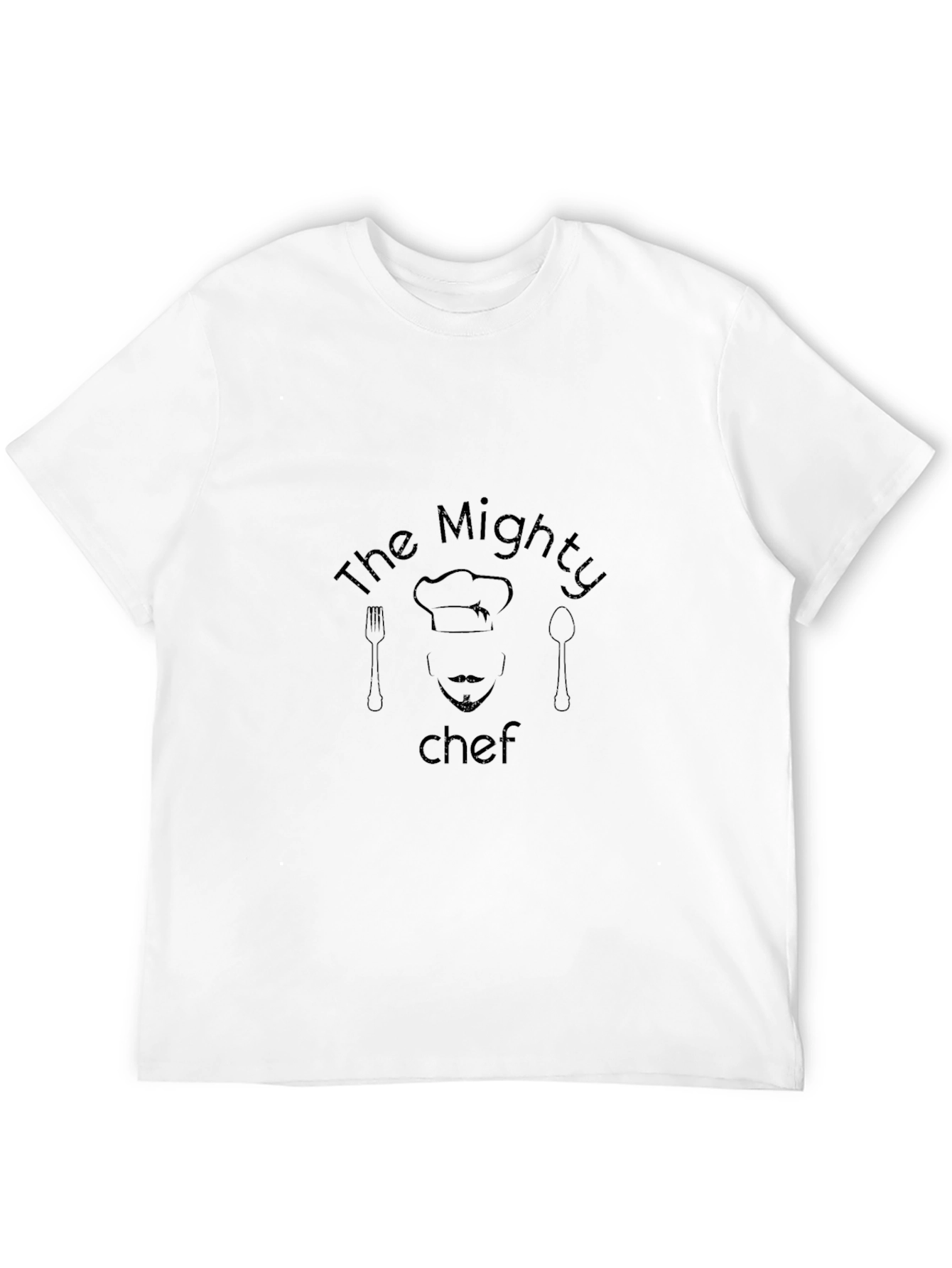 The Mighty Chef T-Shirt - Black Graphic Tee