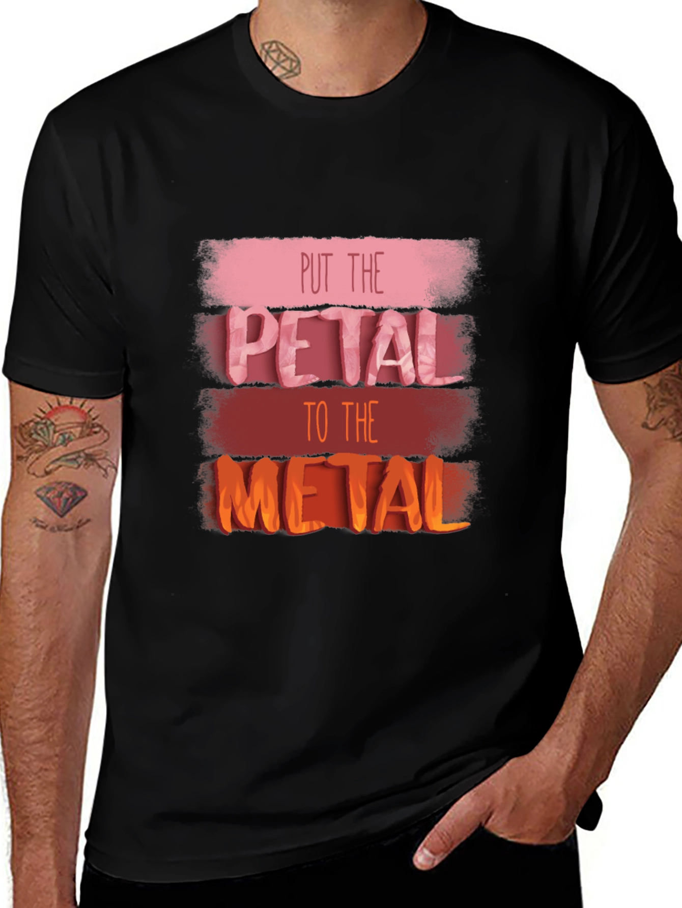 Put the Pedal to the Metal Graphic Tee