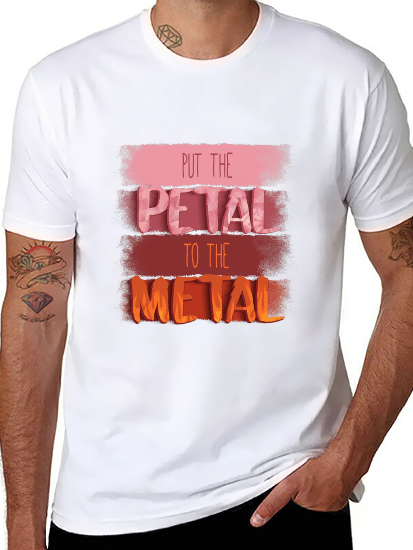 Put the Pedal to the Metal Graphic Tee