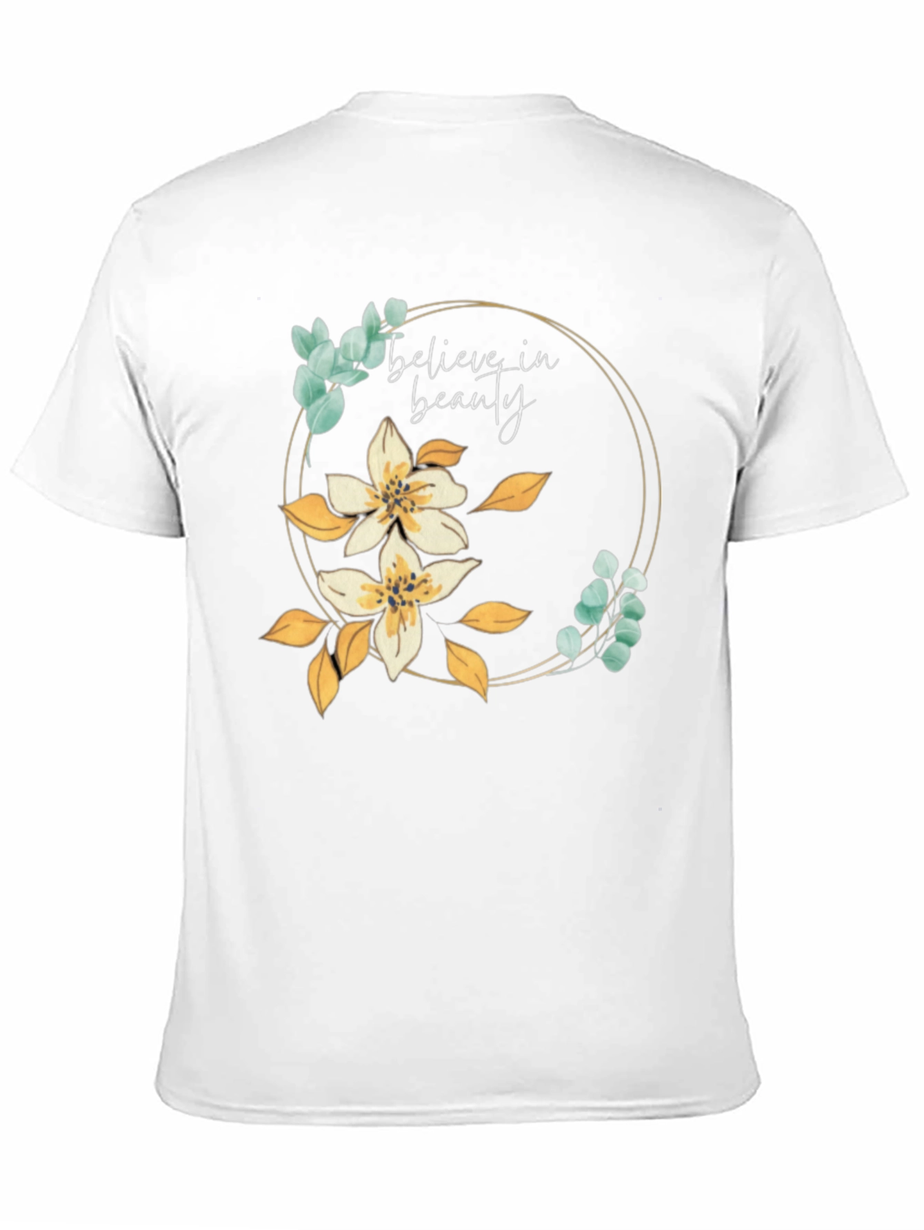 Believe in Beauty Floral Tee