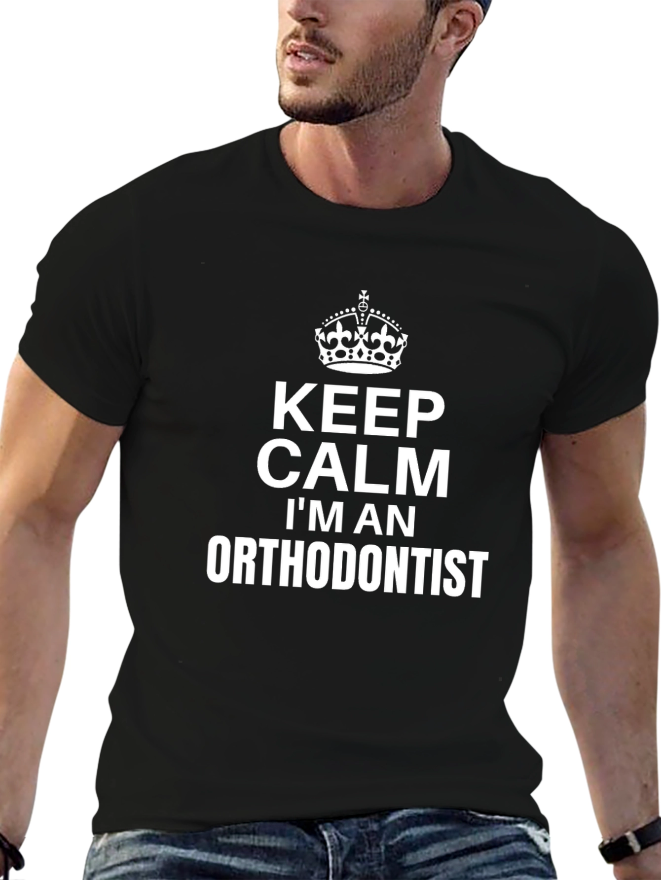 Keep Calm Orthodontist T-Shirt - Novelty Gift