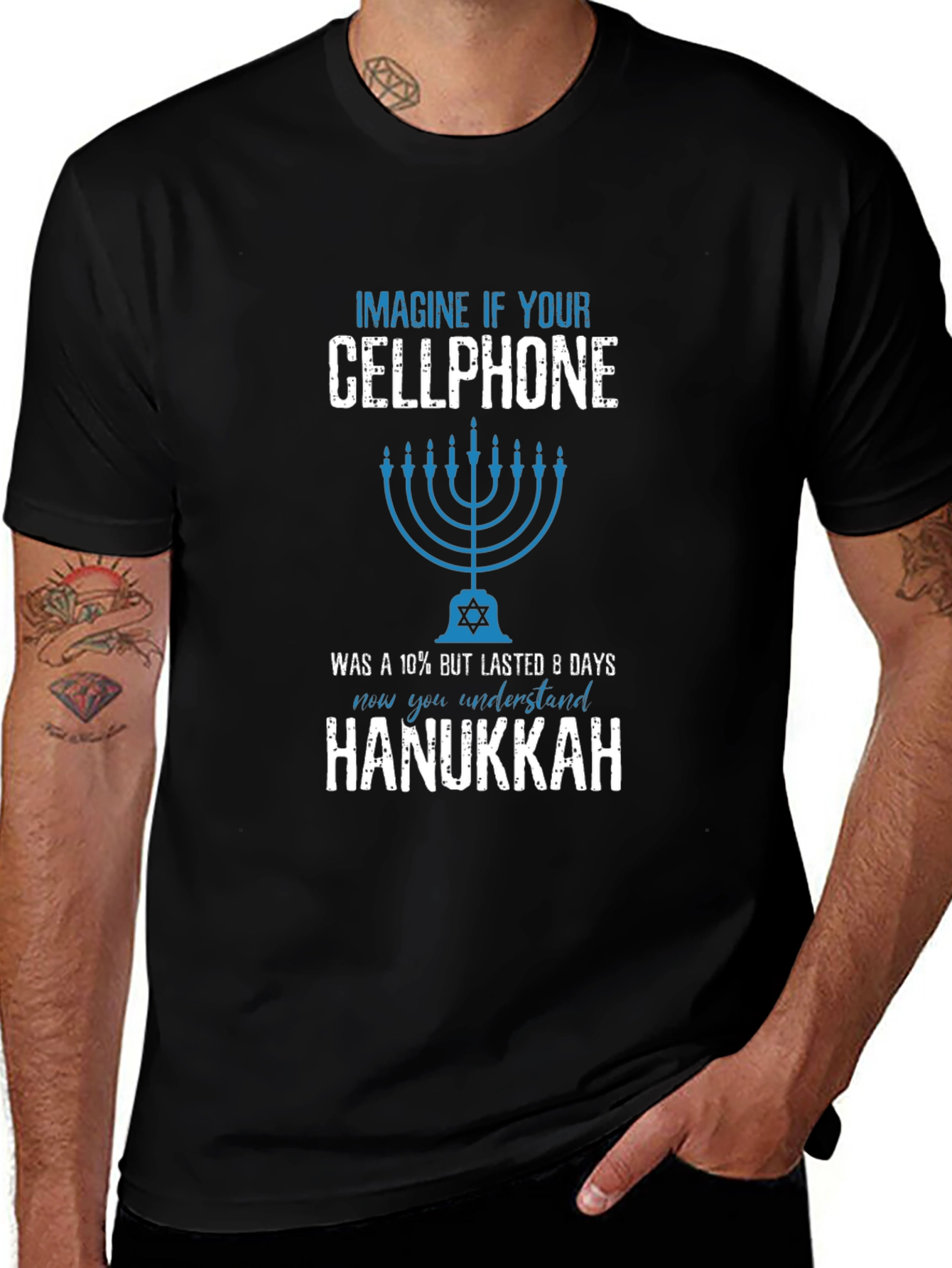 Funny Hanukkah Cellphone T-Shirt