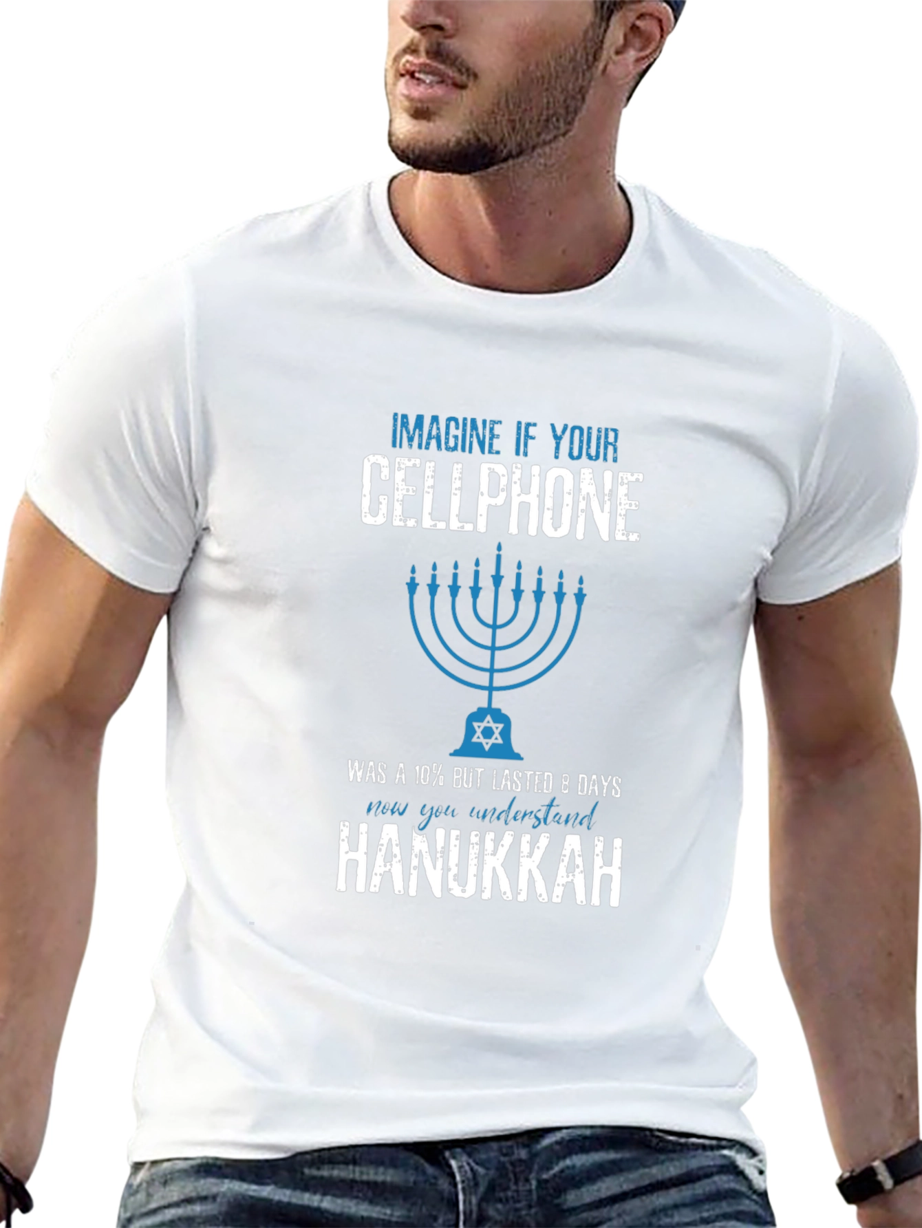 Funny Hanukkah Cellphone T-Shirt