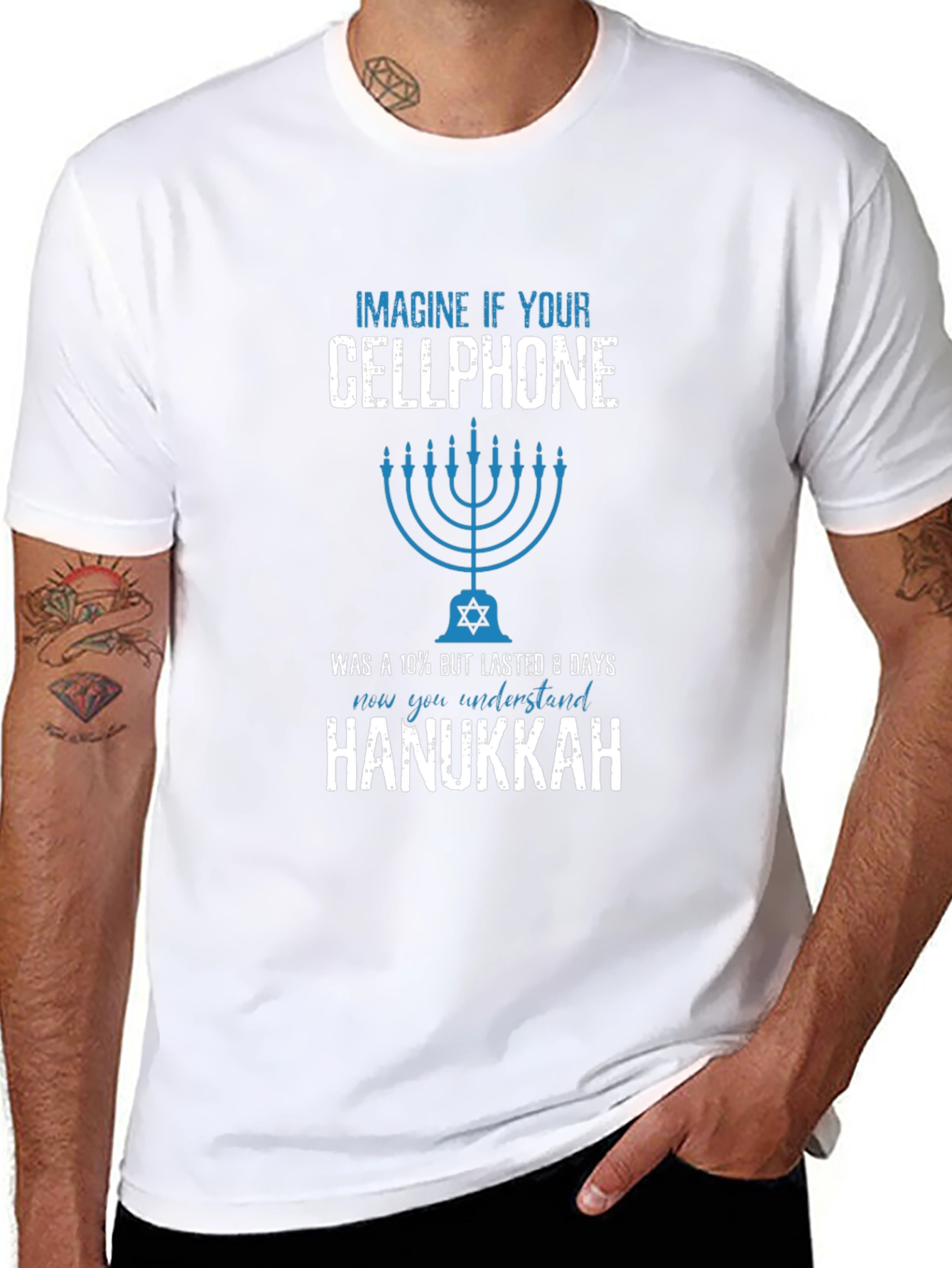 Funny Hanukkah Cellphone T-Shirt