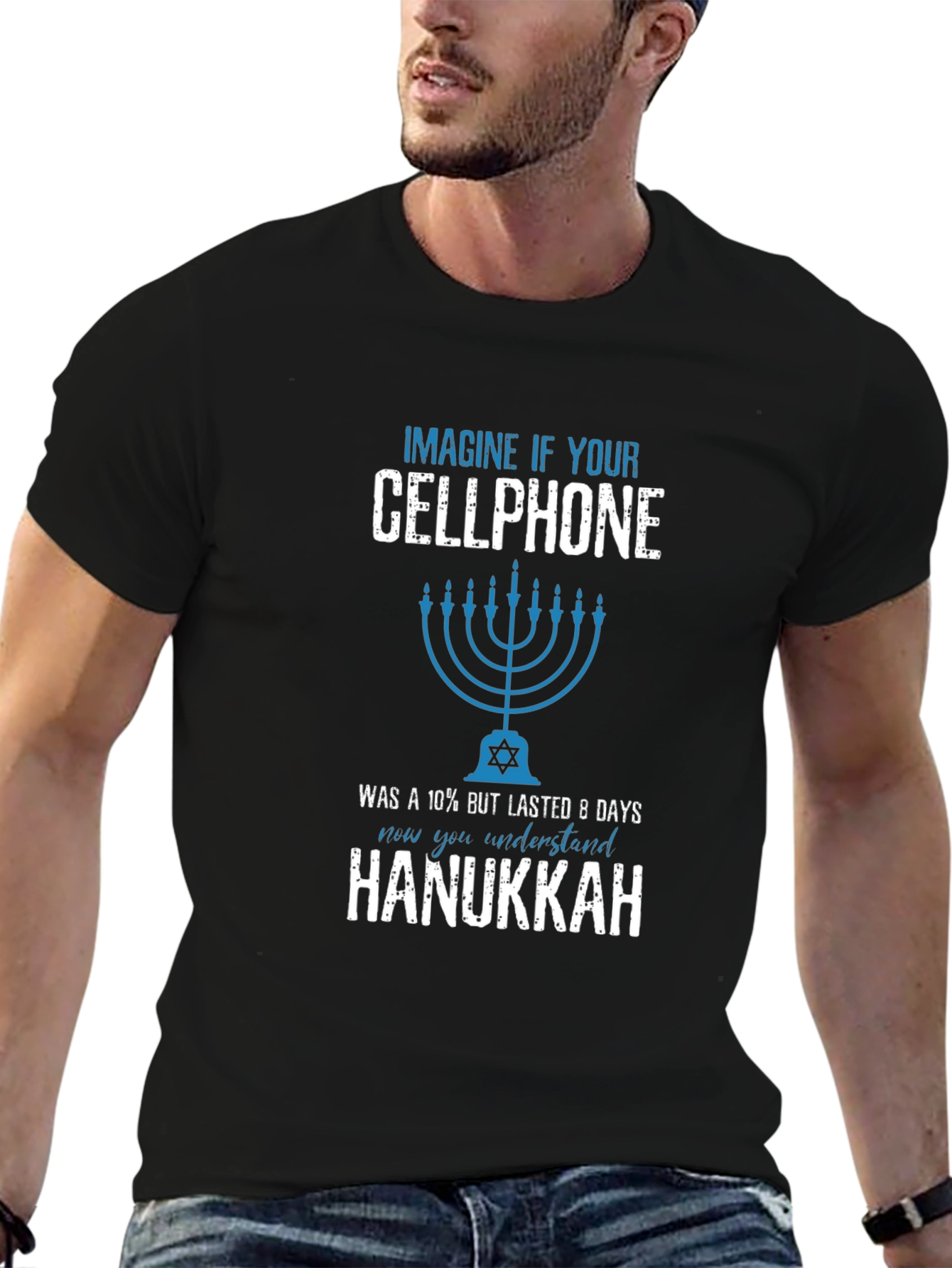 Funny Hanukkah Cellphone T-Shirt