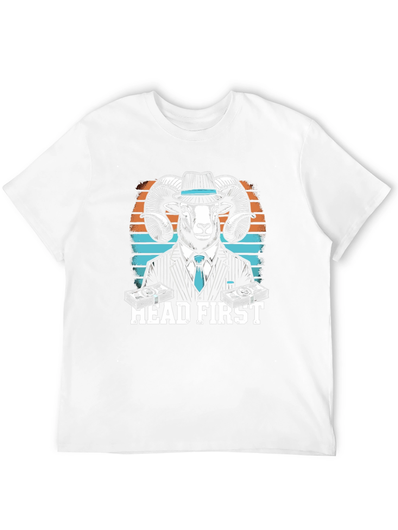 Head First Ram T-Shirt - Black