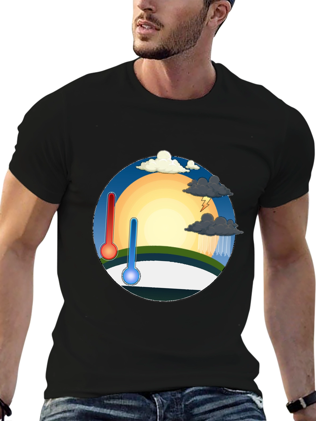 Climate Change T-Shirt - Hot & Cold Weather Tee