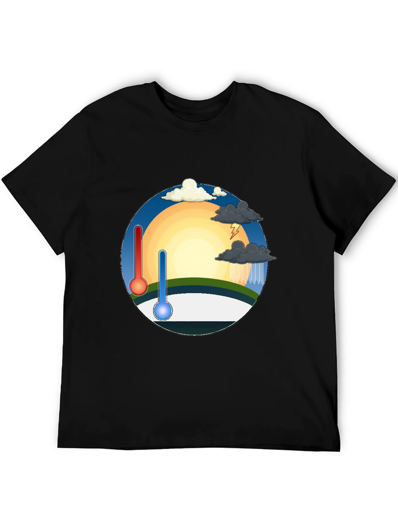 Climate Change T-Shirt - Hot & Cold Weather Tee