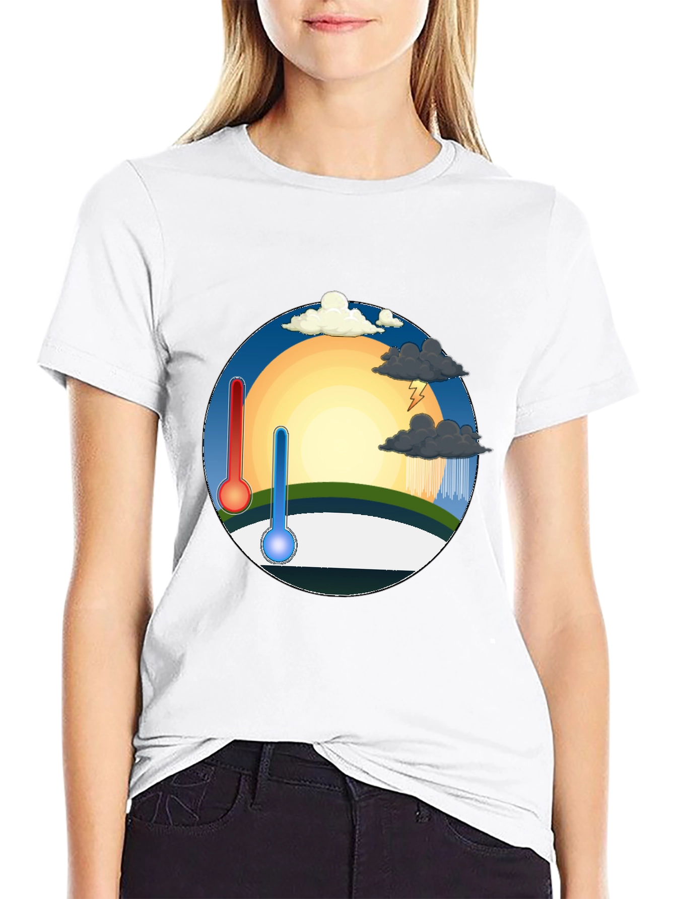 Climate Change T-Shirt - Hot & Cold Weather Tee