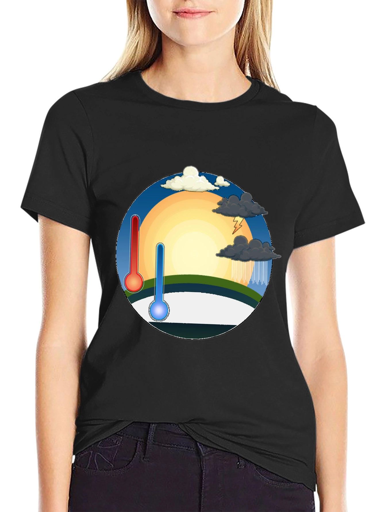 Climate Change T-Shirt - Hot & Cold Weather Tee