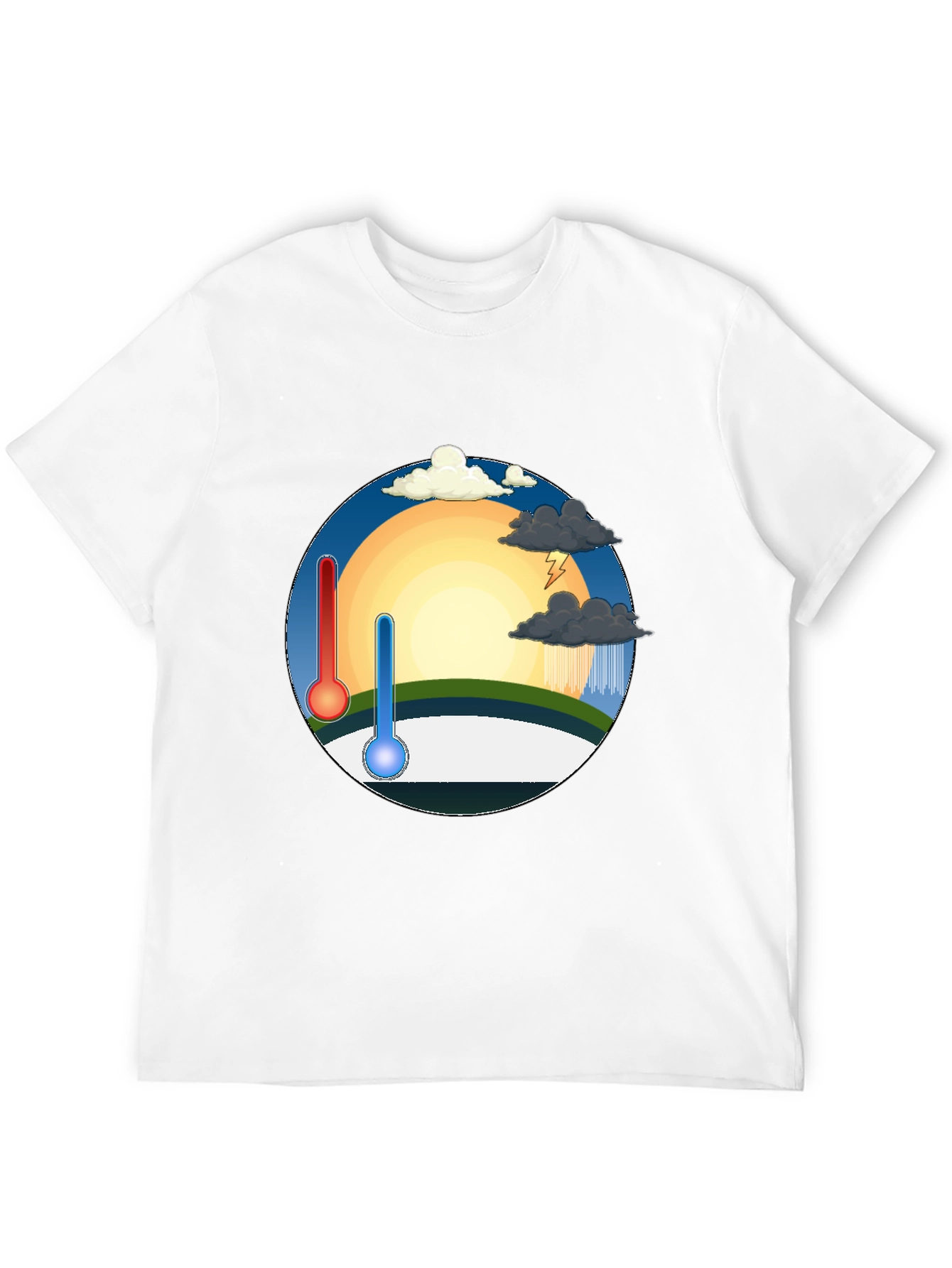 Climate Change T-Shirt - Hot & Cold Weather Tee
