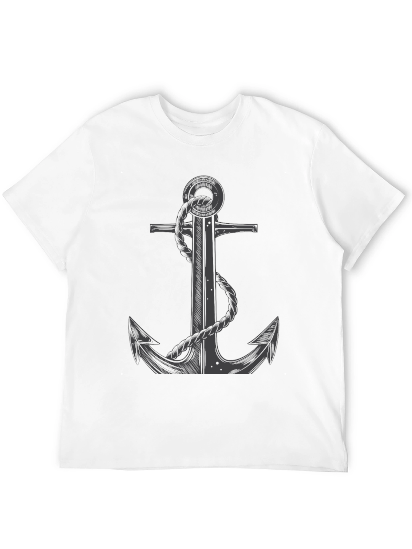 Anchor Graphic Black T-Shirt