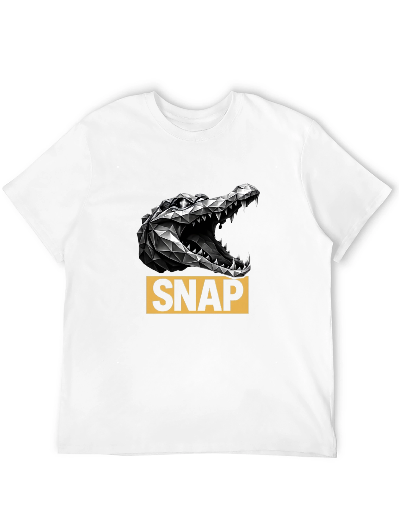 SNAP Alligator Graphic Black Tee