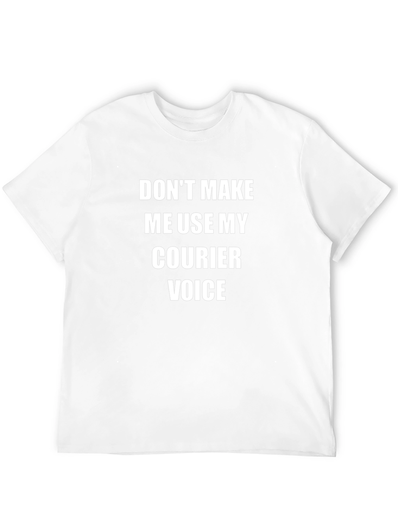 Courier Voice Mens T-Shirt