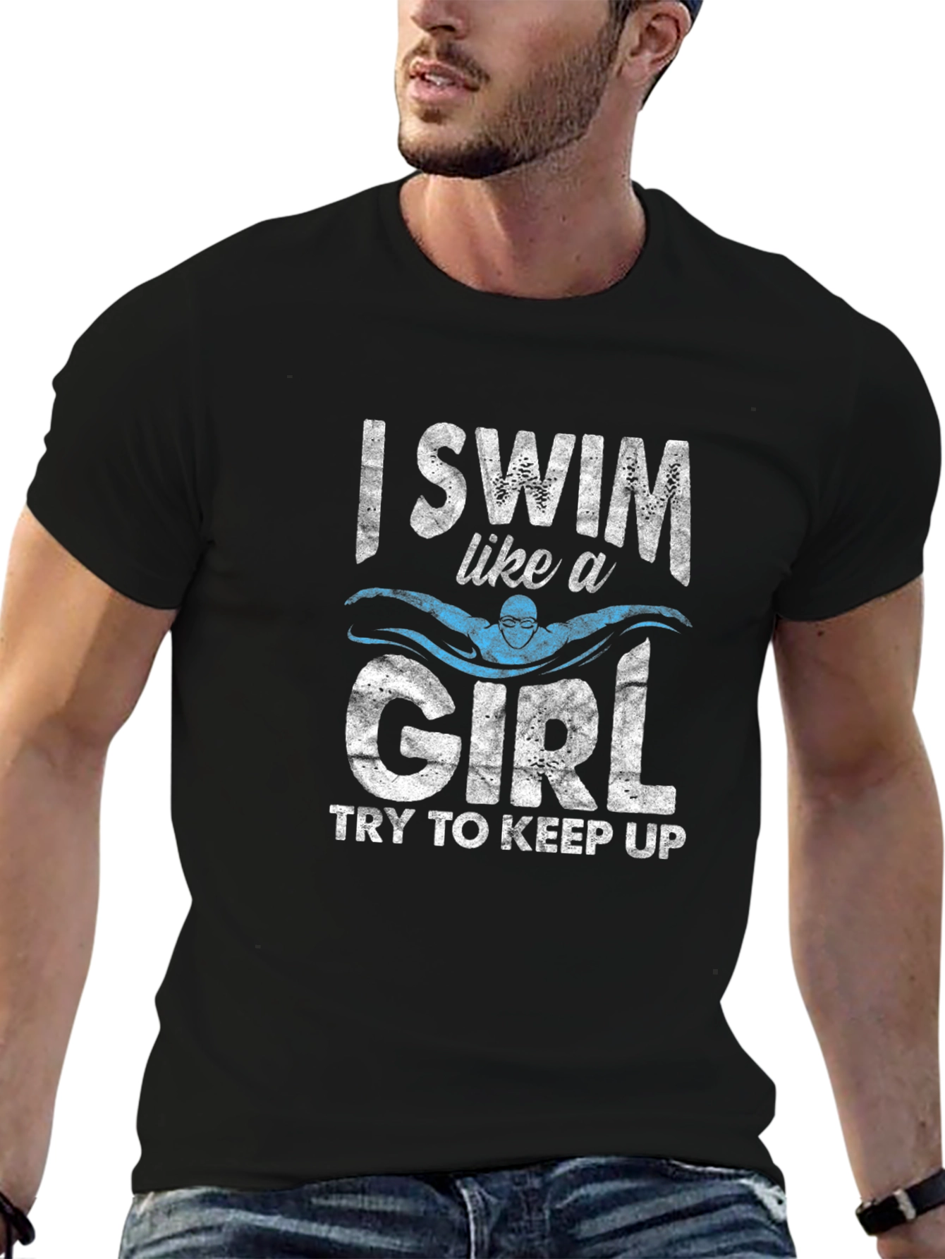 I Swim Like A Girl T-Shirt