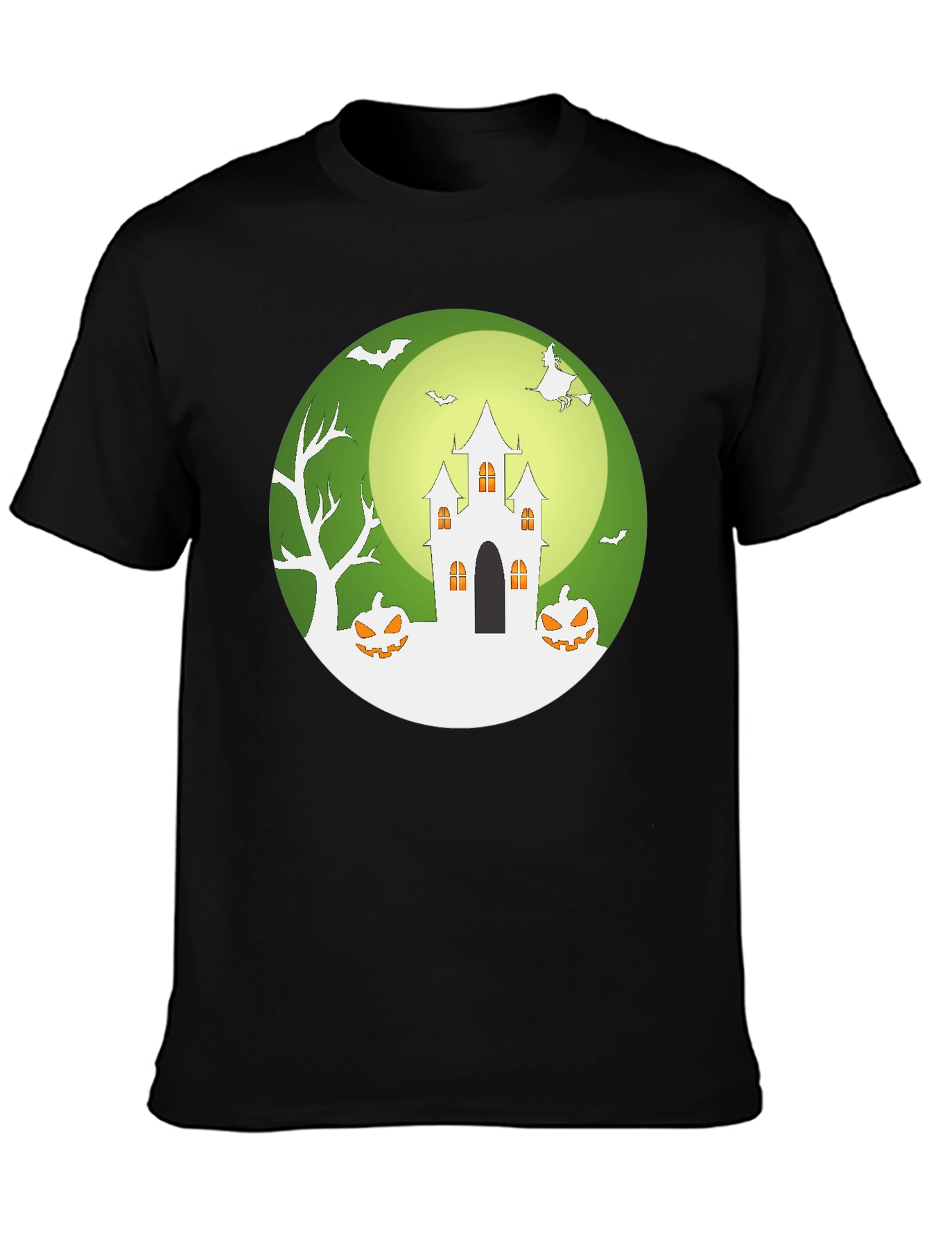 Halloween Castle Graphic Tee