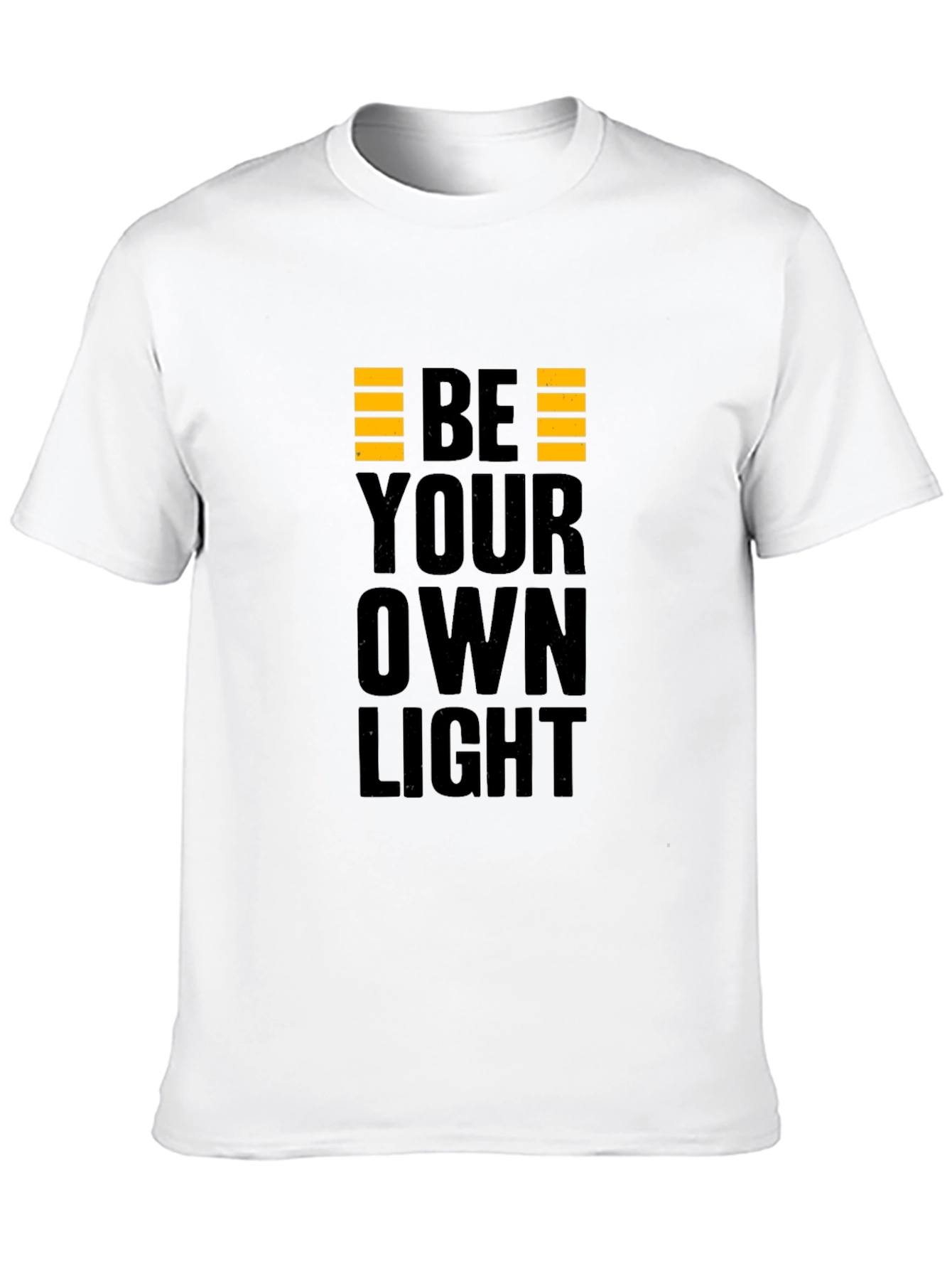 Be Your Own Light Black Graphic Tee
