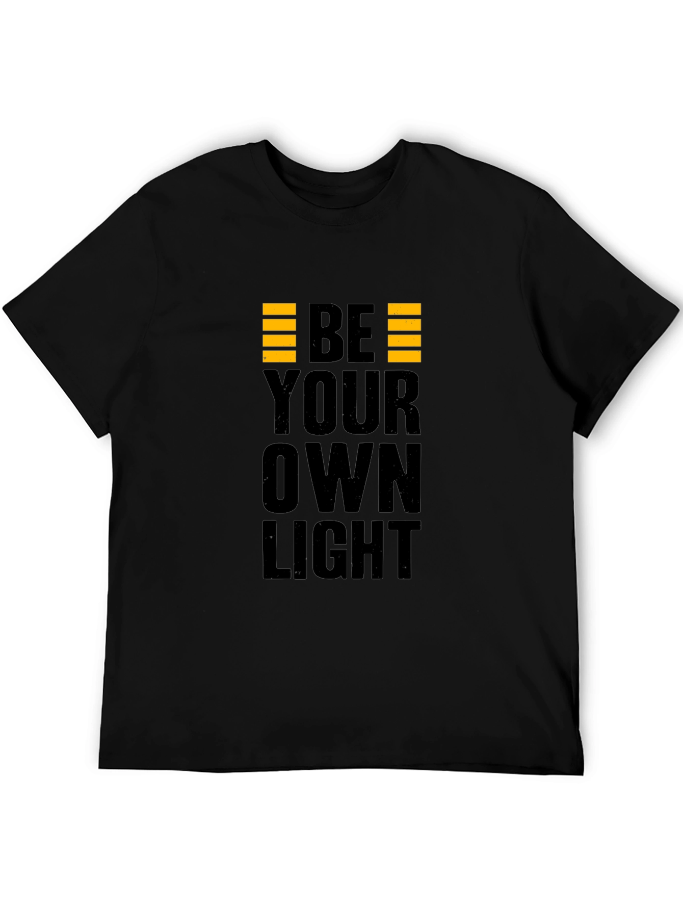 Be Your Own Light Black Graphic Tee