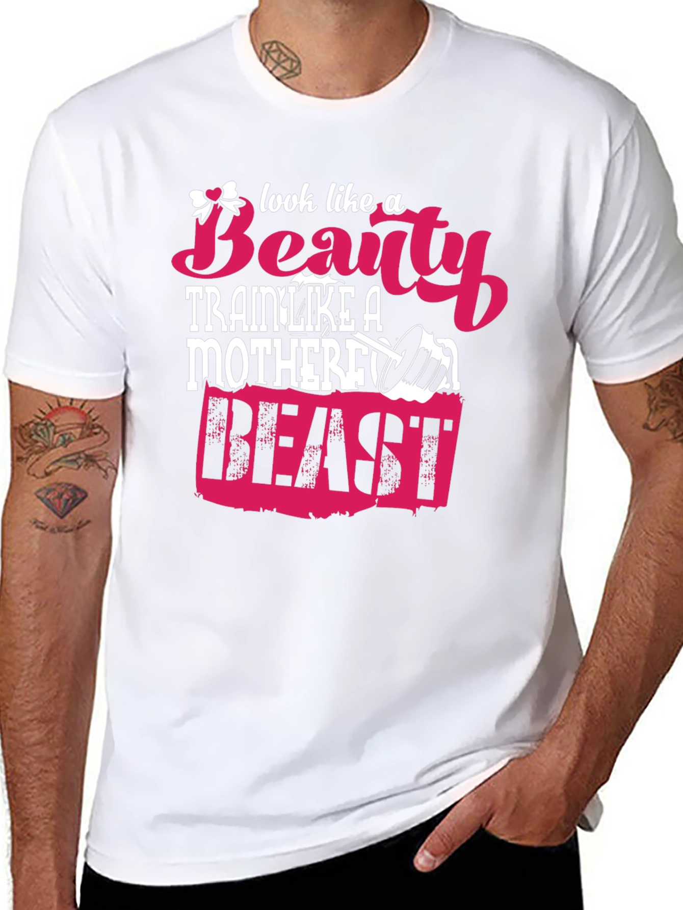 Look Like A Beauty Train Like A Beast T-Shirt