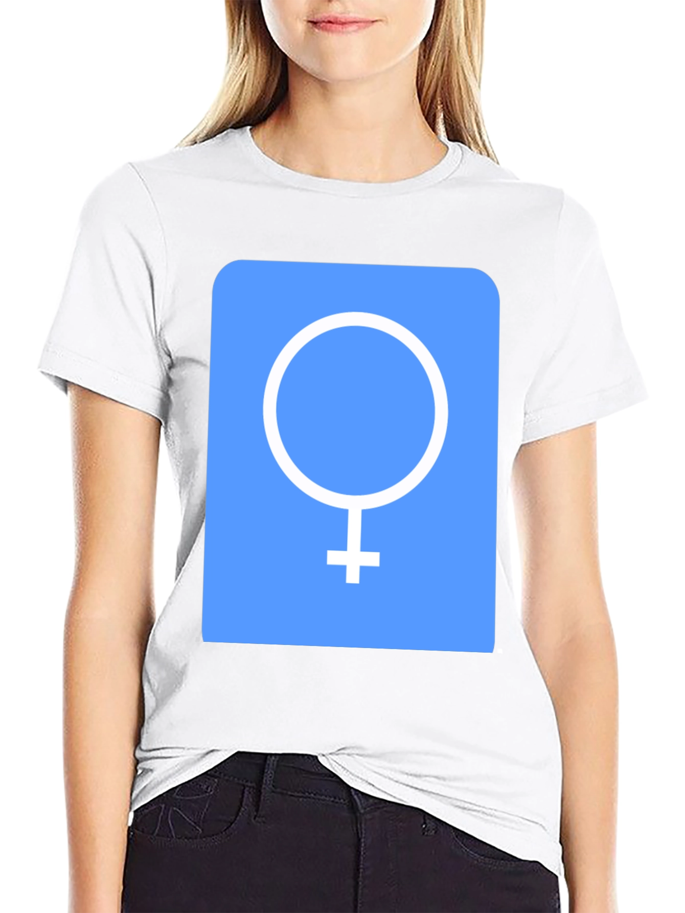 Feminine Symbol Graphic Tee - Unisex Soft Cotton Shirt