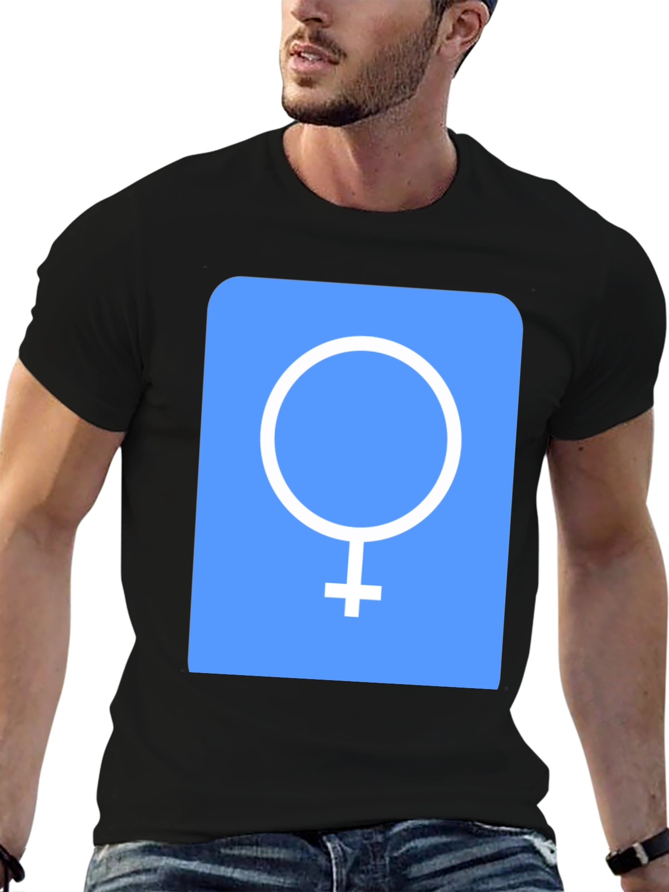 Feminine Symbol Graphic Tee - Unisex Soft Cotton Shirt