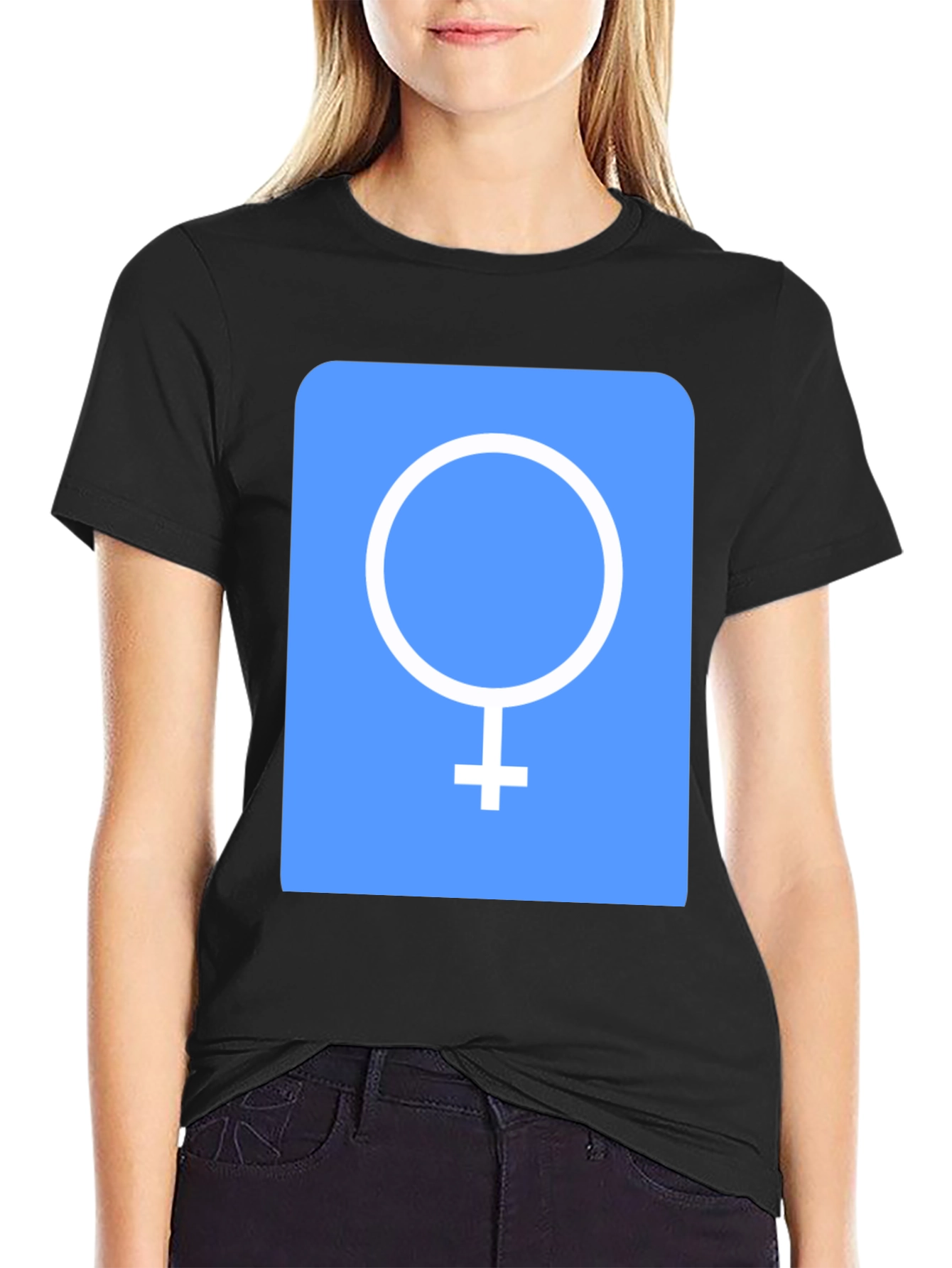 Feminine Symbol Graphic Tee - Unisex Soft Cotton Shirt