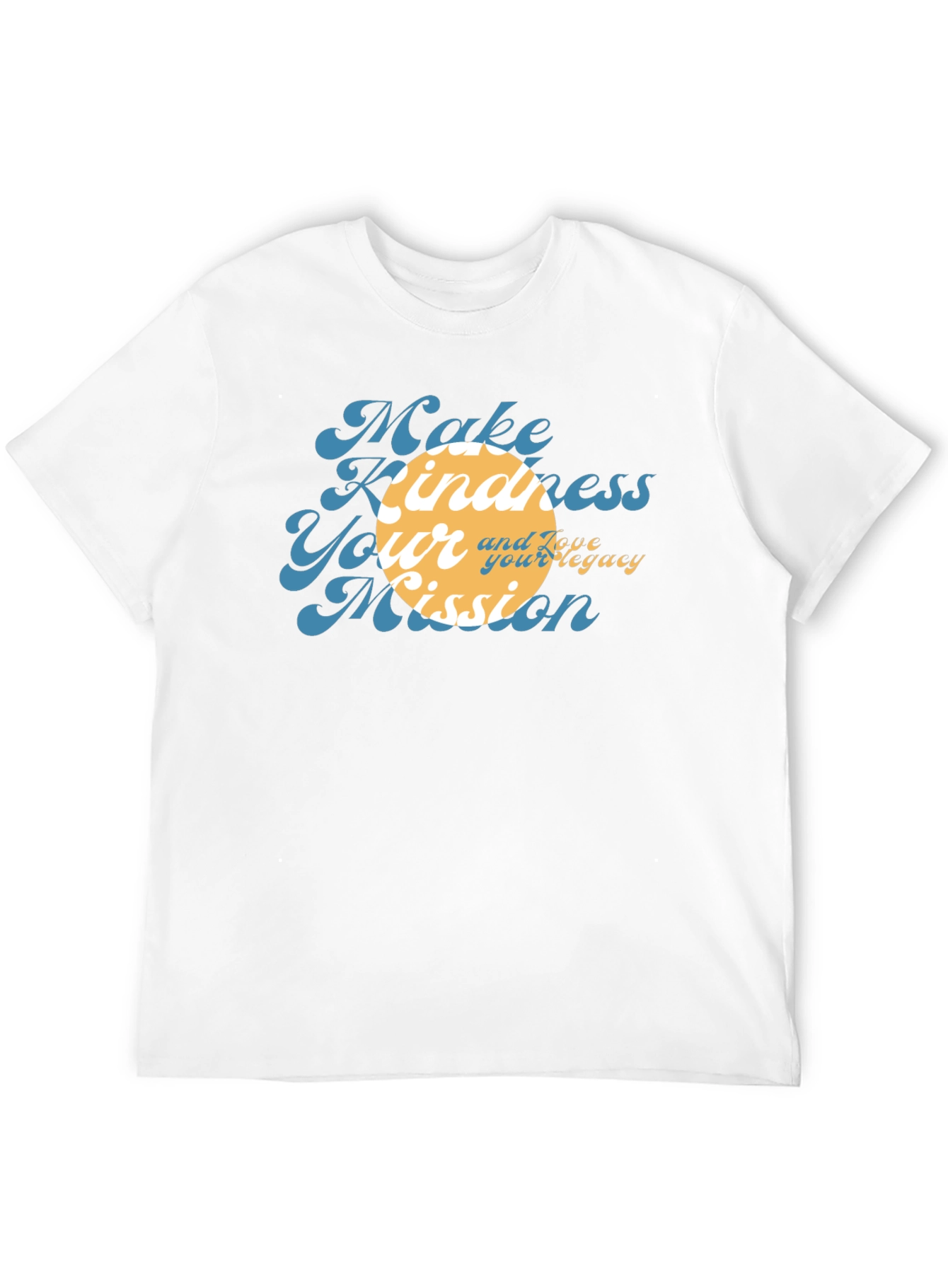 Kindness Mission Black Graphic Tee