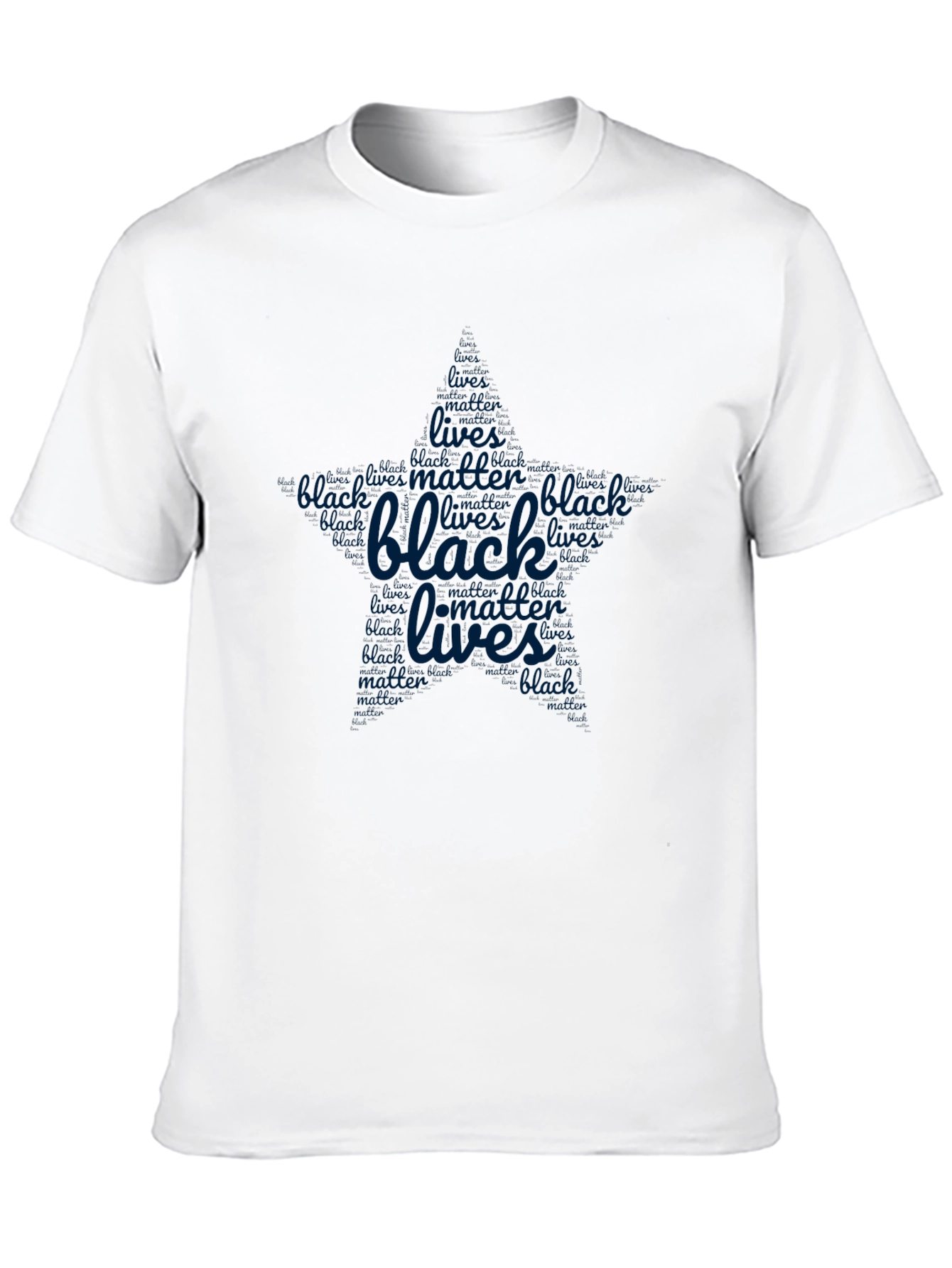 Black Lives Matter Star Tee