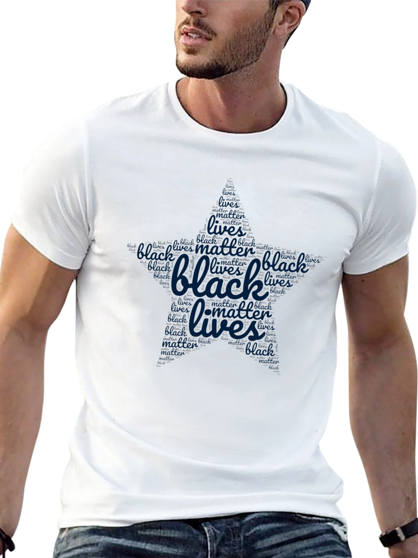 Black Lives Matter Star Tee