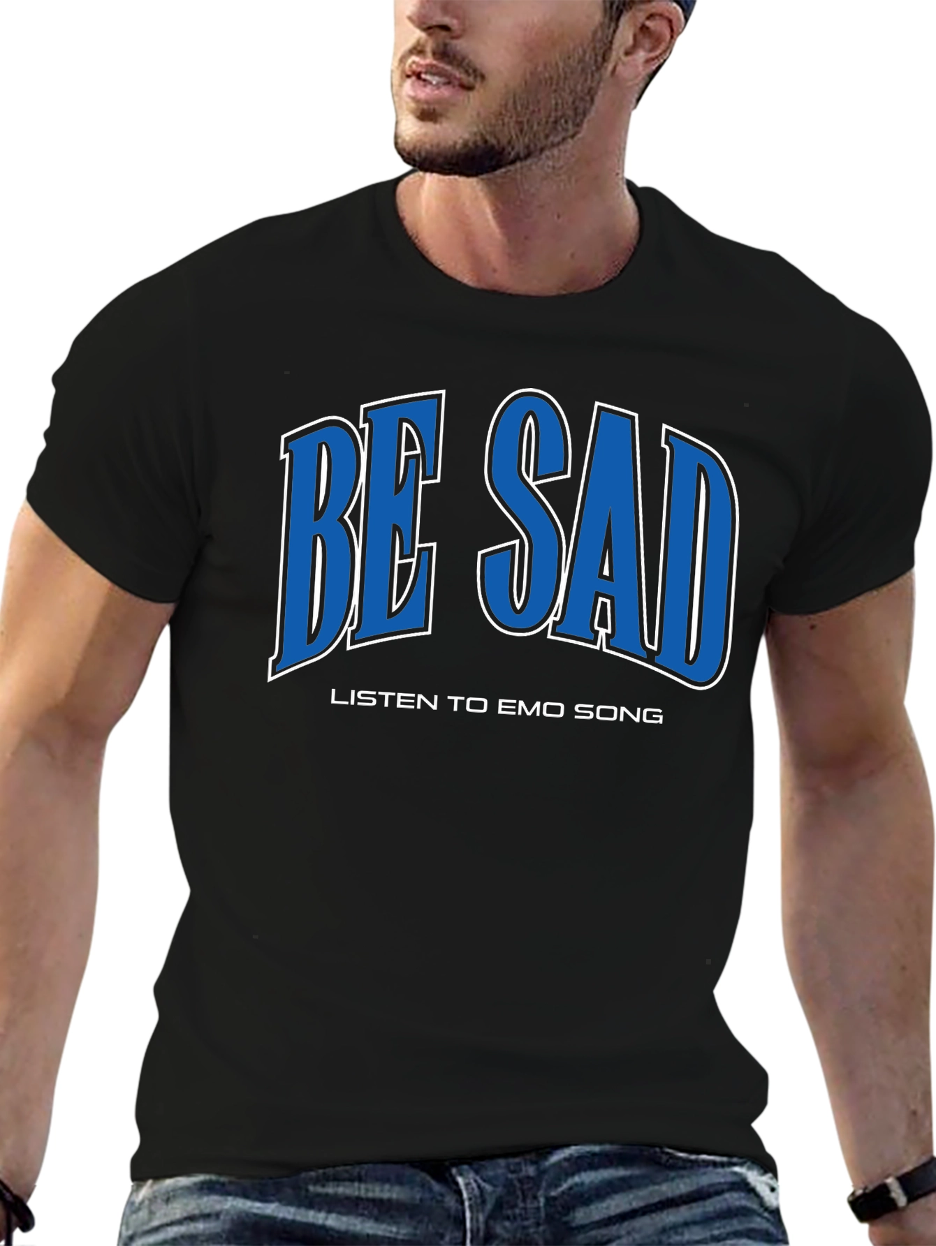 Be Sad Emo Song T-Shirt