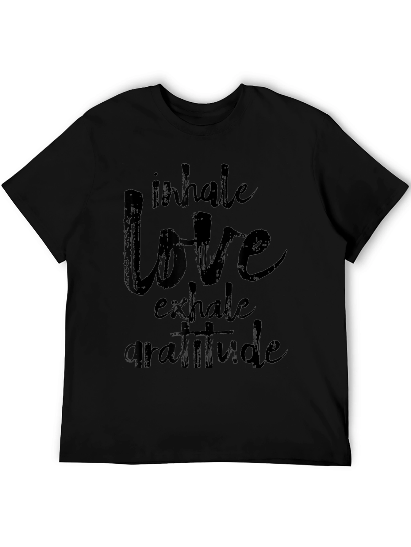 Inhale Love Exhale Gratitude Graphic T-Shirt