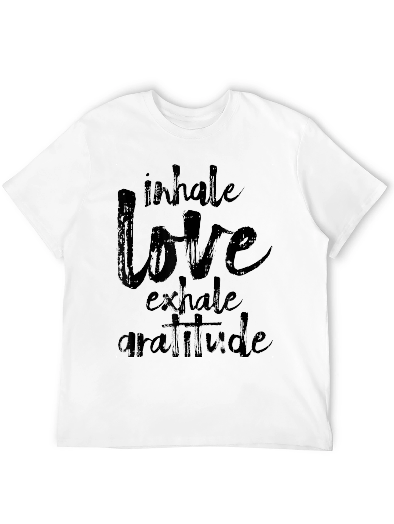 Inhale Love Exhale Gratitude Graphic T-Shirt