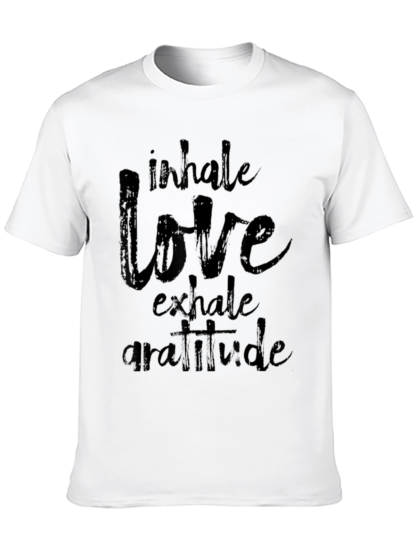 Inhale Love Exhale Gratitude Graphic T-Shirt