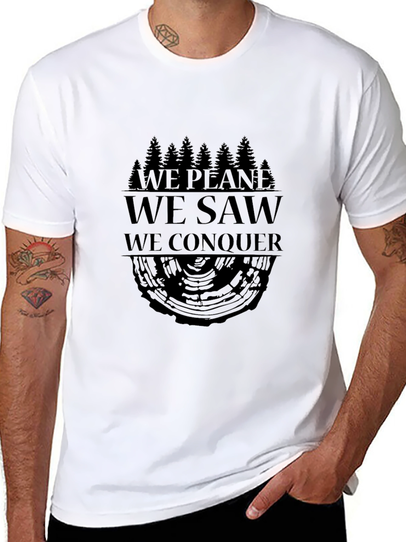 We Plane We Saw We Conquer T-Shirt