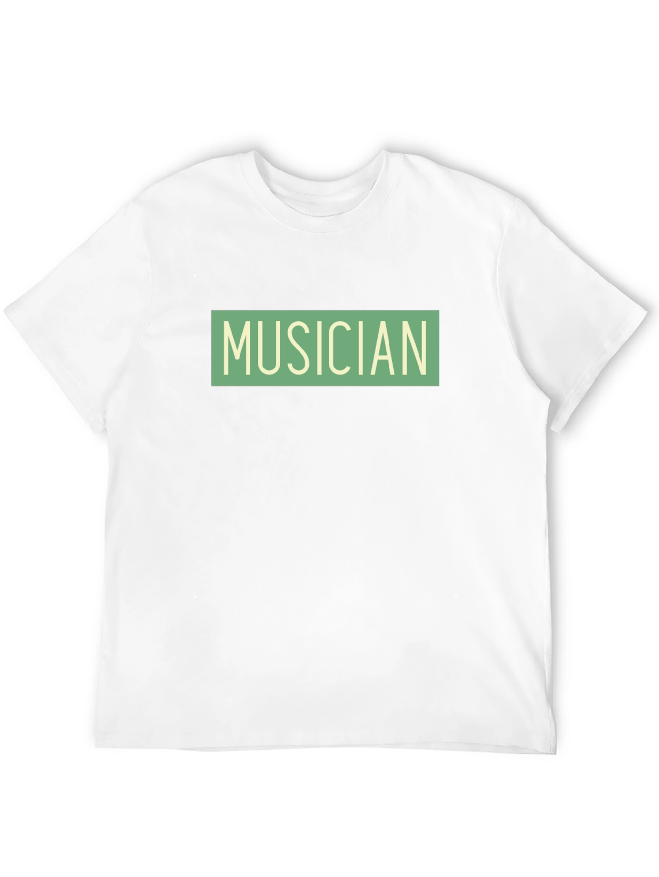 Musician Graphic T-Shirt - Black Cotton Tee