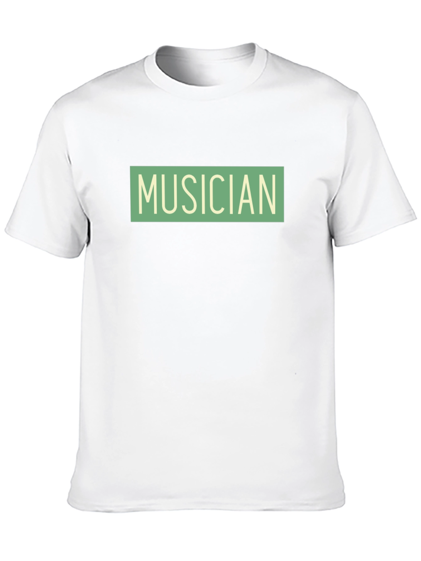 Musician Graphic T-Shirt - Black Cotton Tee